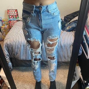 Distressed Almost Famous Jeans